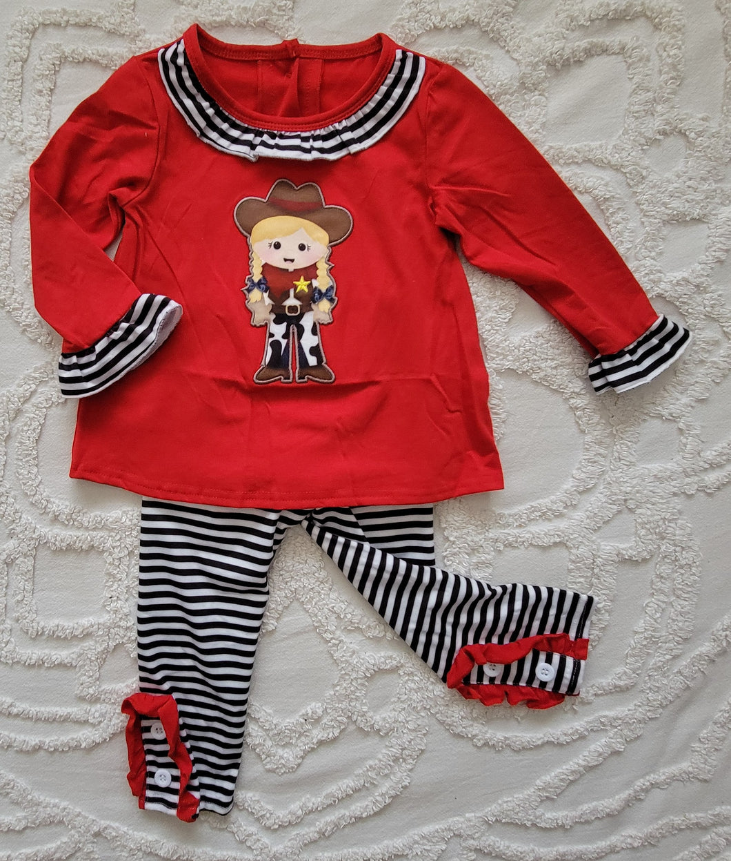 Cowboy/girl pant set