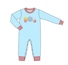 Load image into Gallery viewer, State Fair boy romper (Preorder ETA July)
