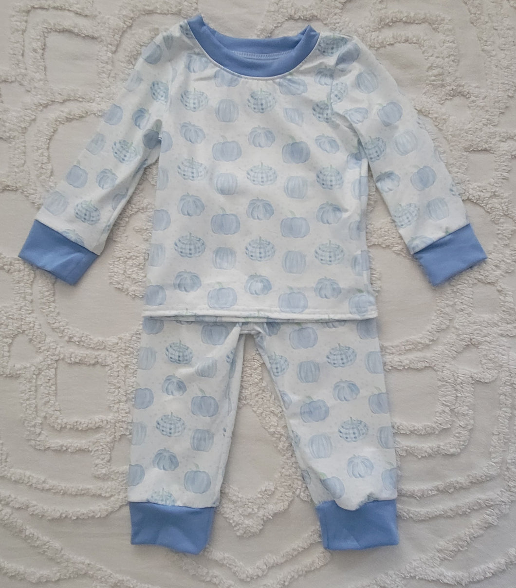 Pumpkin boy pajama set