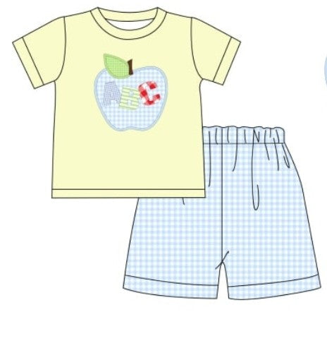 ABC Apple boy short set (Preorder ETA June)