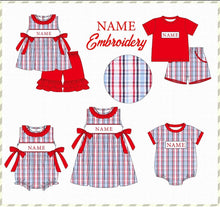 Load image into Gallery viewer, American plaid custom dress (Preorder ETA June) *READ DETAILS*
