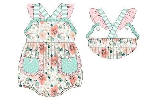 Summer floral girl bubble (Preorder ETA June)