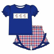 Puppy flag girl short set (Preorder ETA June)