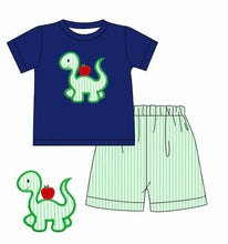 Load image into Gallery viewer, Dino Apple boy short set (Preorder ETA June)
