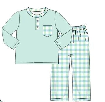 Patchwork bpy pant set (Preorder ETA July)